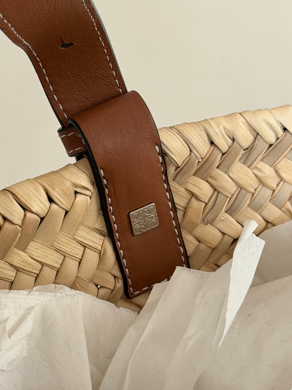 로에베 라피아백 바스켓백 라탄백 라지 상품이미지4