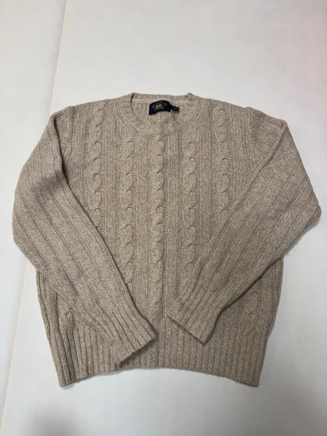 더블알엘 꽈베기 니트 상품이미지1