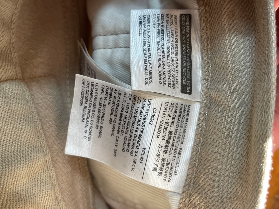 리바이스 리벳 커스텀 505 36size 상품이미지5