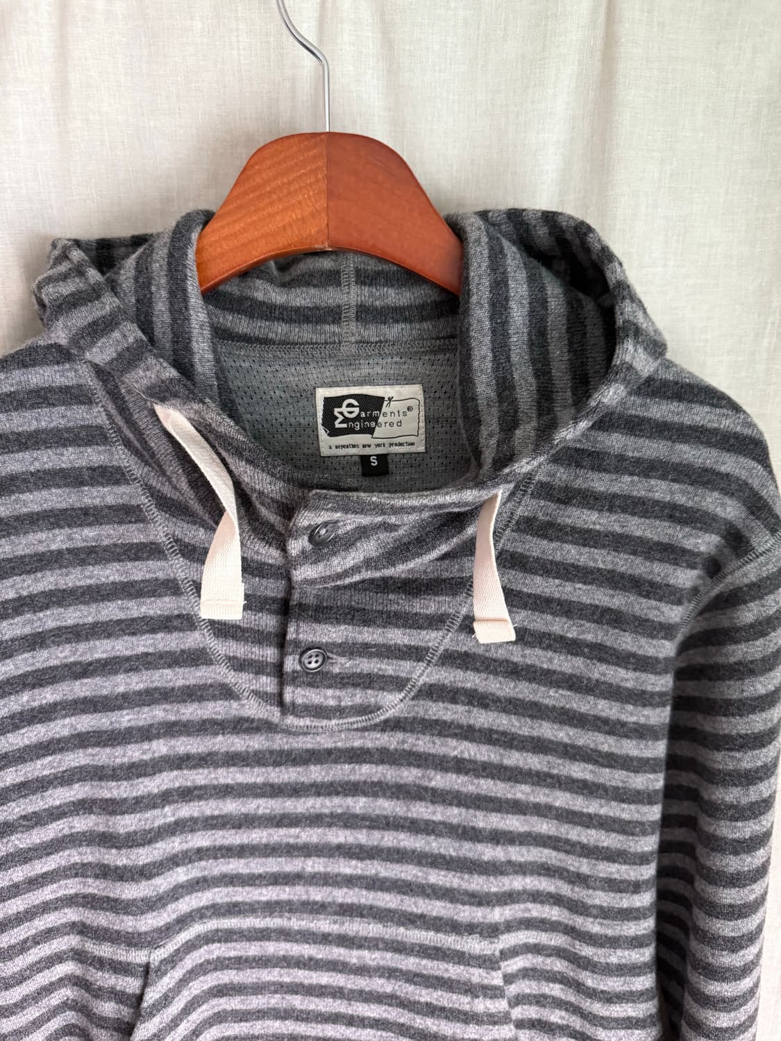 ENGINEERED GARMENTS stripe wool hood 상품이미지4