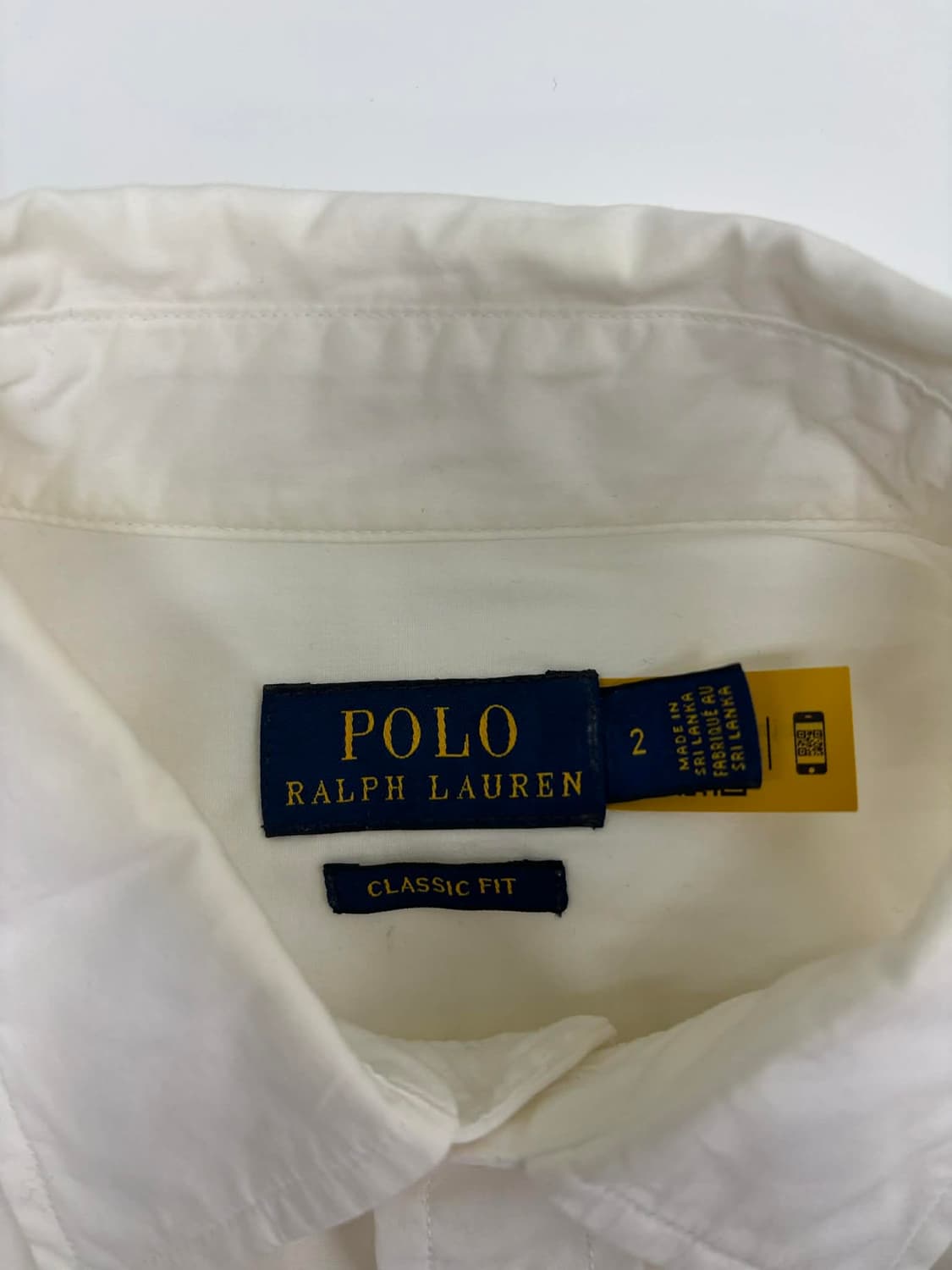 폴로 랄프로렌 신형 큐알택 화이트 클래식핏 셔츠(2) 상품이미지5