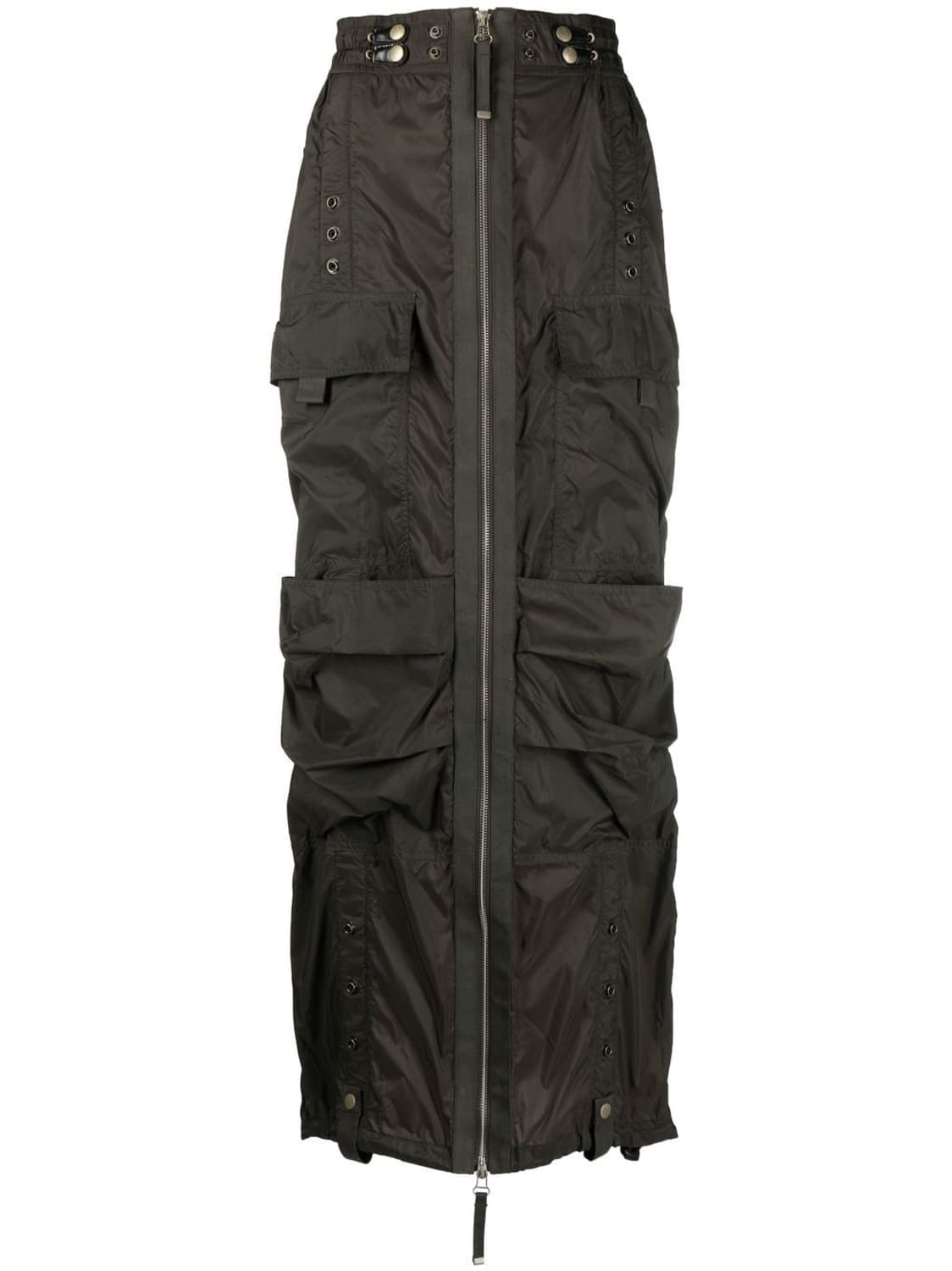 Diesel cargo zipup long skirt_khaki 38 상품이미지7