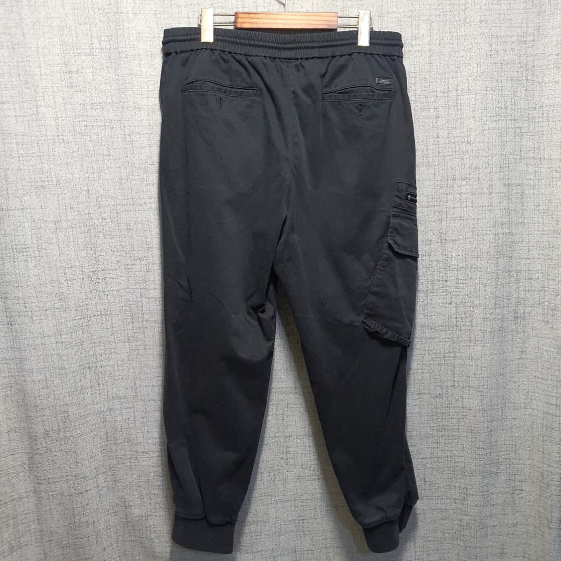 아르마니익스체인지 블랙 카고 조거 트레이닝 바지  상품이미지2