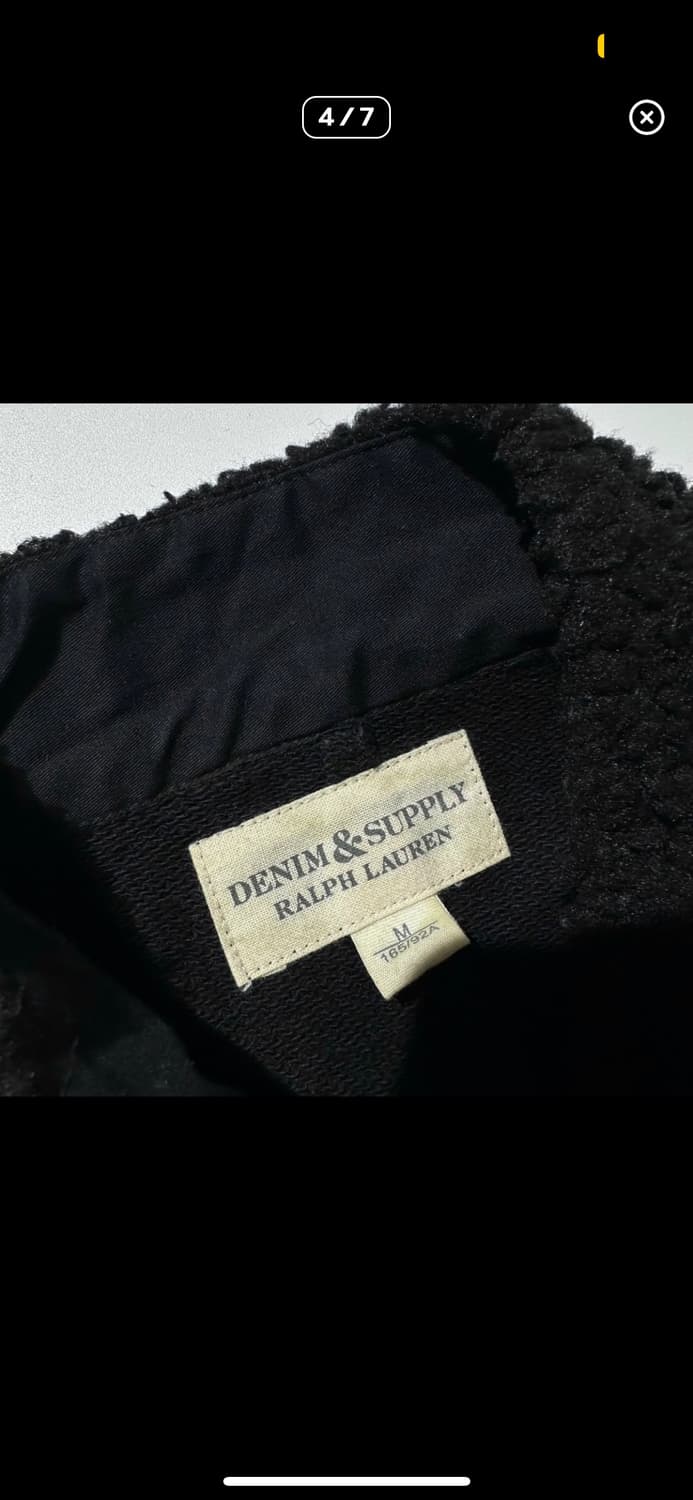 데님 앤 서플라이 랄프로렌 밀리터리 금장 버튼 자켓 상품이미지4