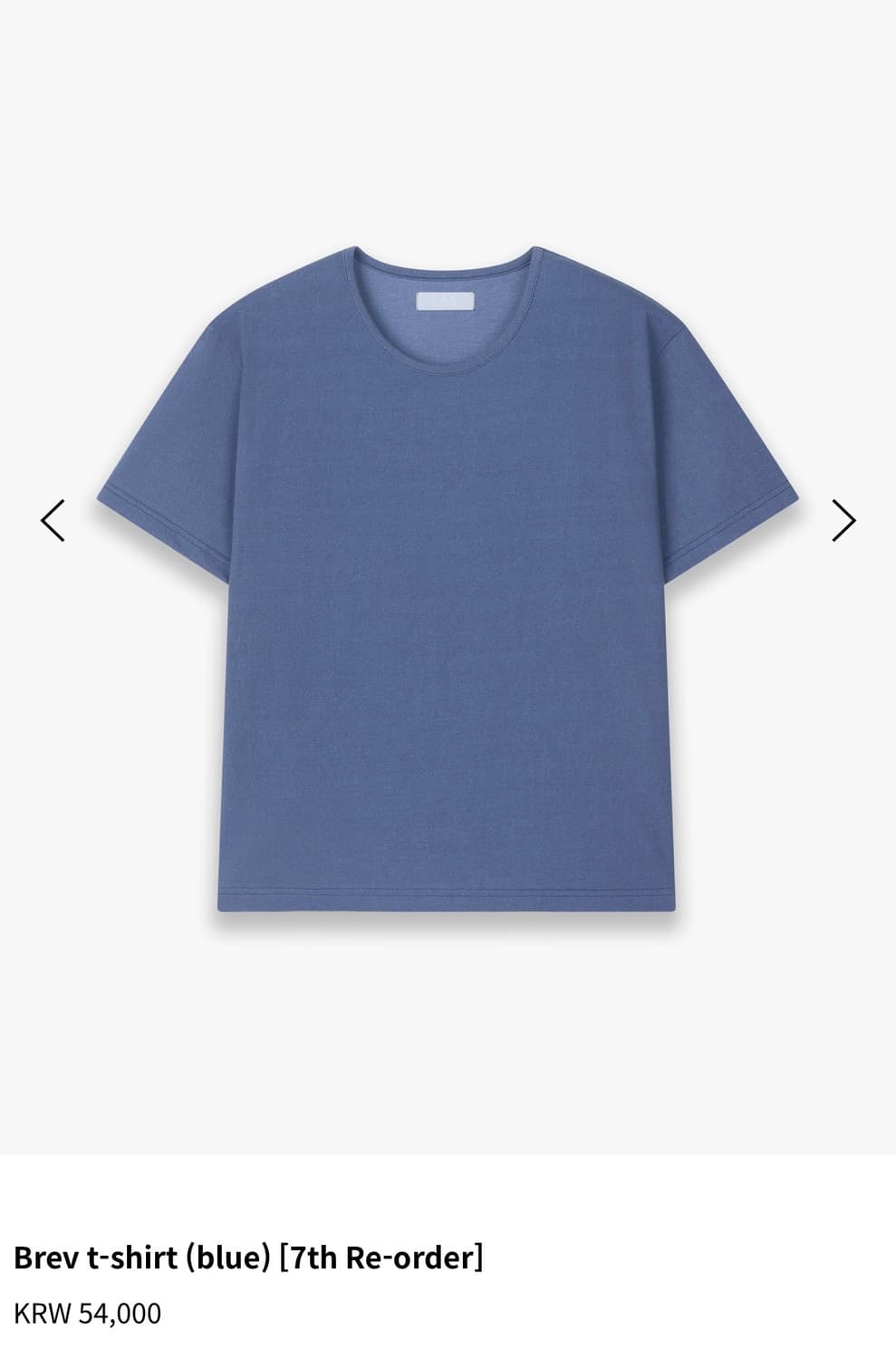 les brev t-shirt 1사이즈 상품이미지1