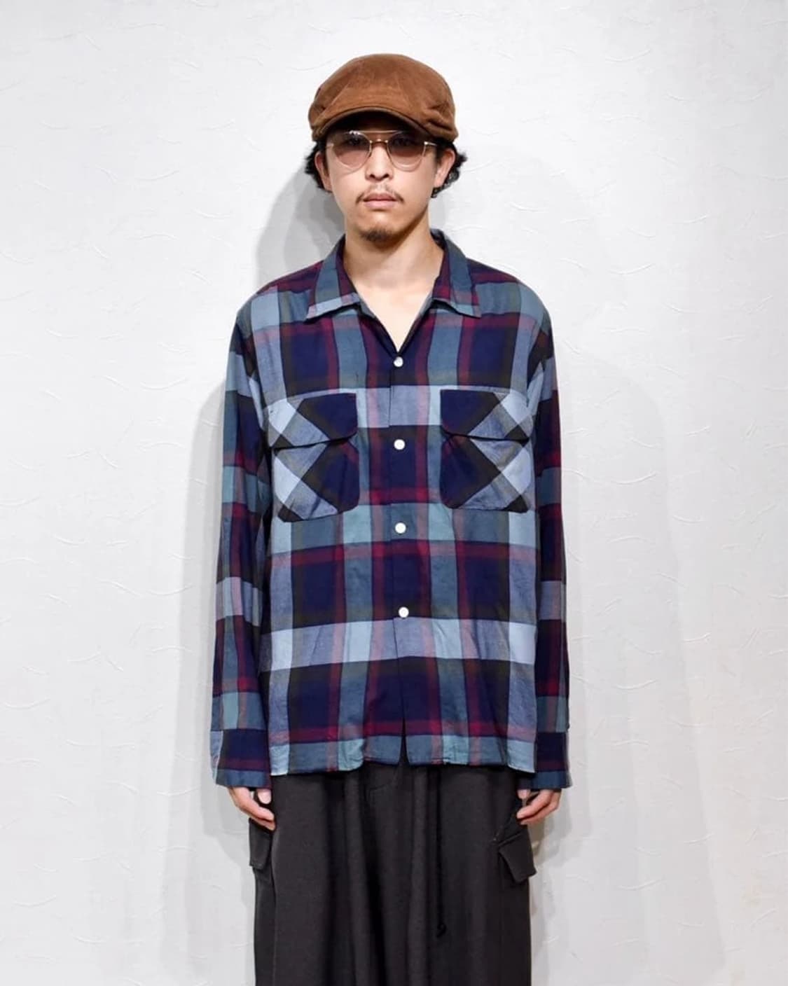 니들스 재팬 체크 투포켓 셔츠 PN5903 상품이미지2