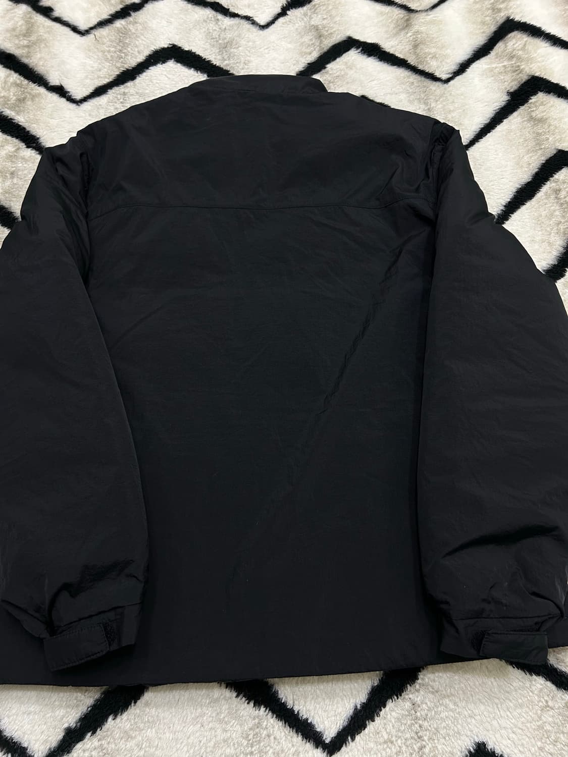 [M]컬럼비아 멀티포켓 하프패딩/블랙 상품이미지5