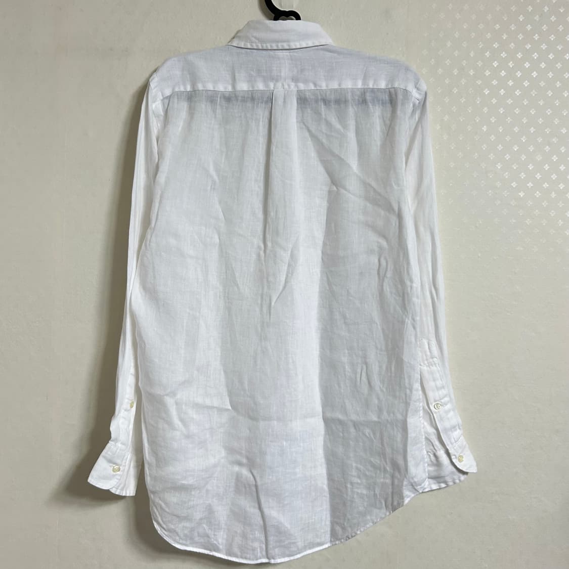 폴로 랄프로렌 신형 린넨 셔츠 화이트 XS  상품이미지6