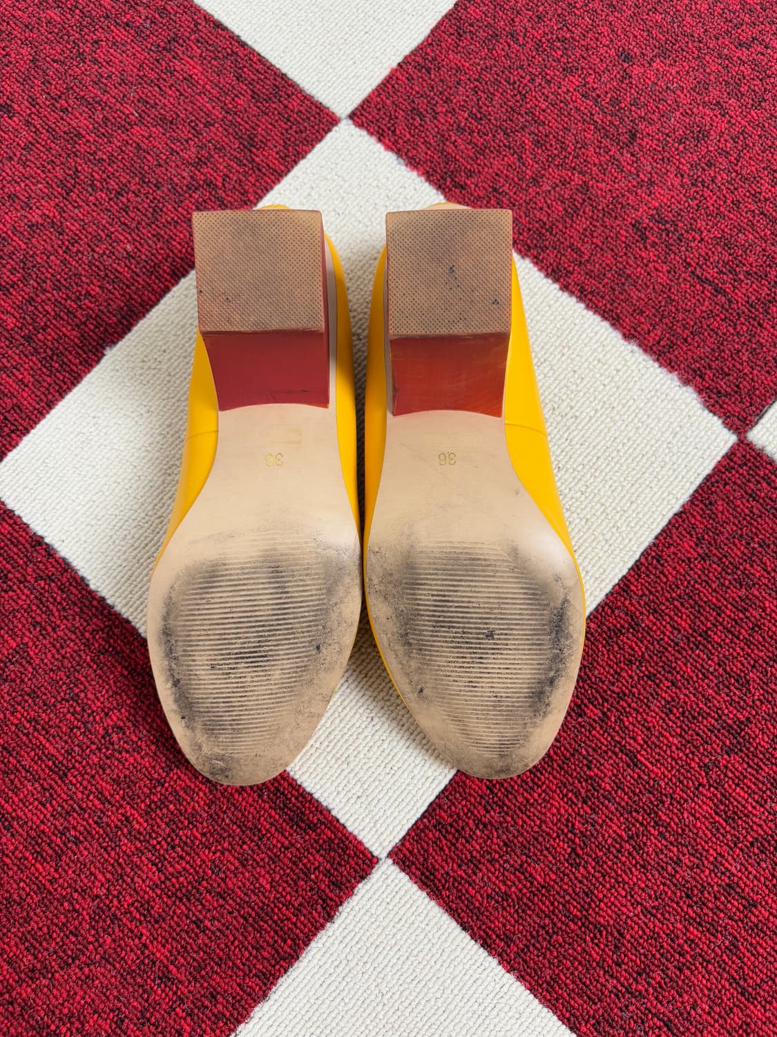 ENFOLD Wood Heel Pumps 상품이미지4