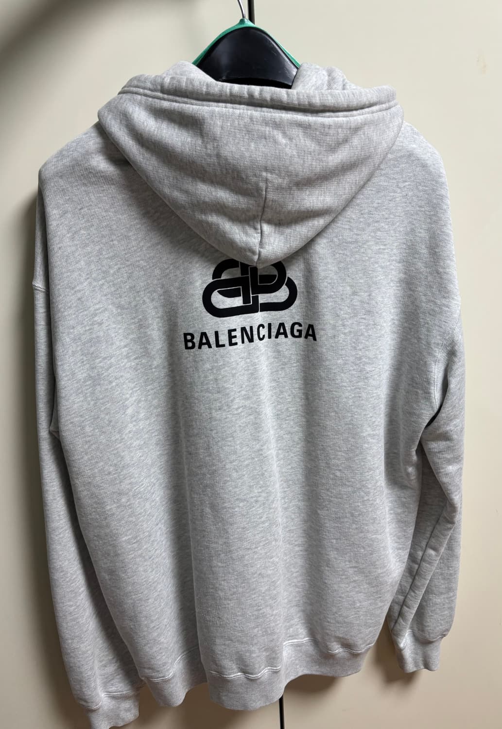 발렌시아가 bb로고 후드집업 M 상품이미지1
