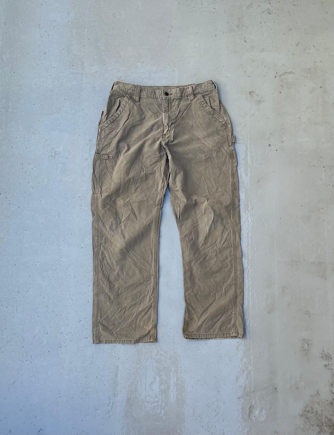 [칼하트] •Carhartt Carpenter Pants B151-LBR 상품이미지1