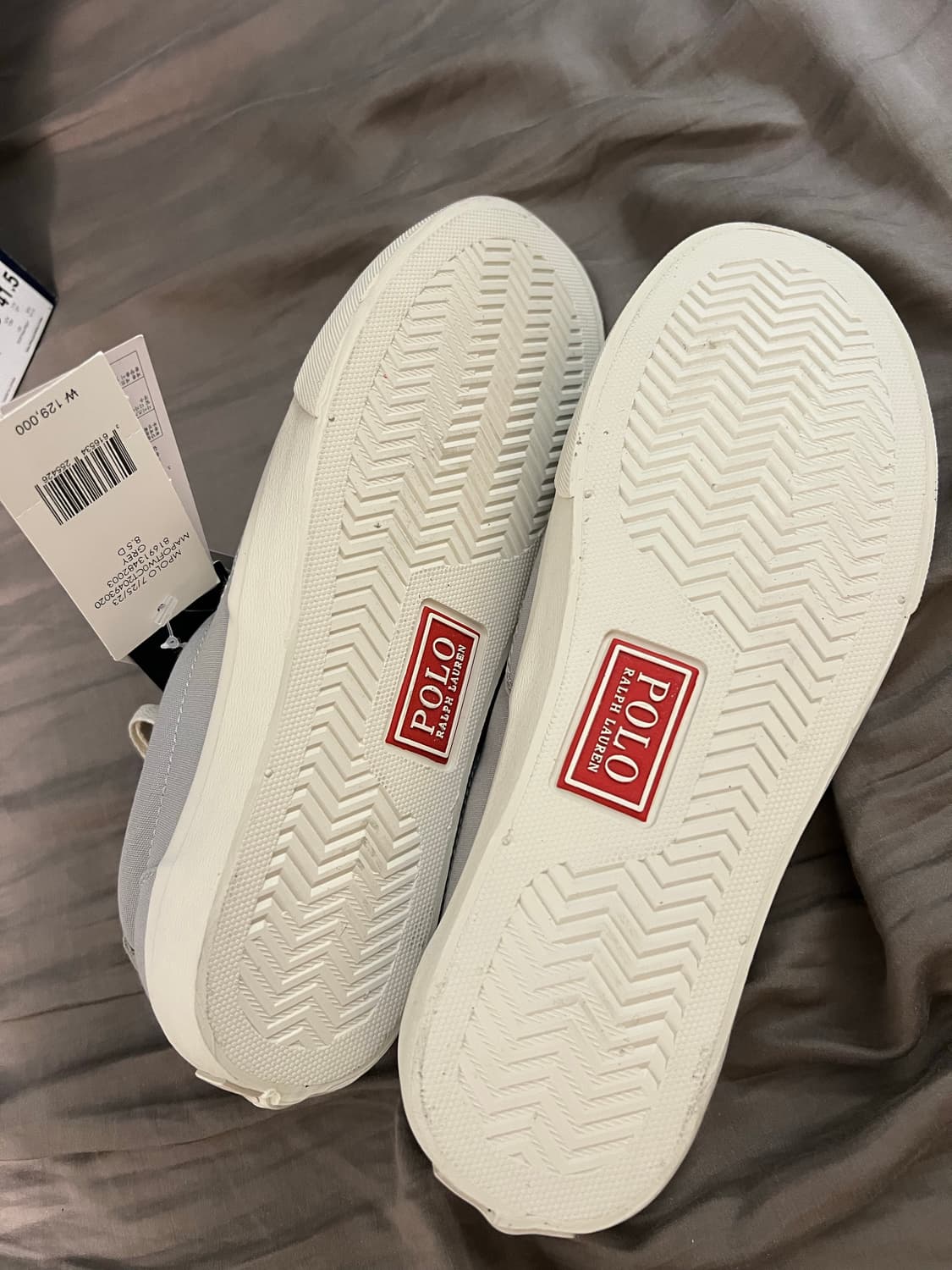 폴로 랄프로렌 키튼 스니커즈 그레이 270 새제품 상품이미지8