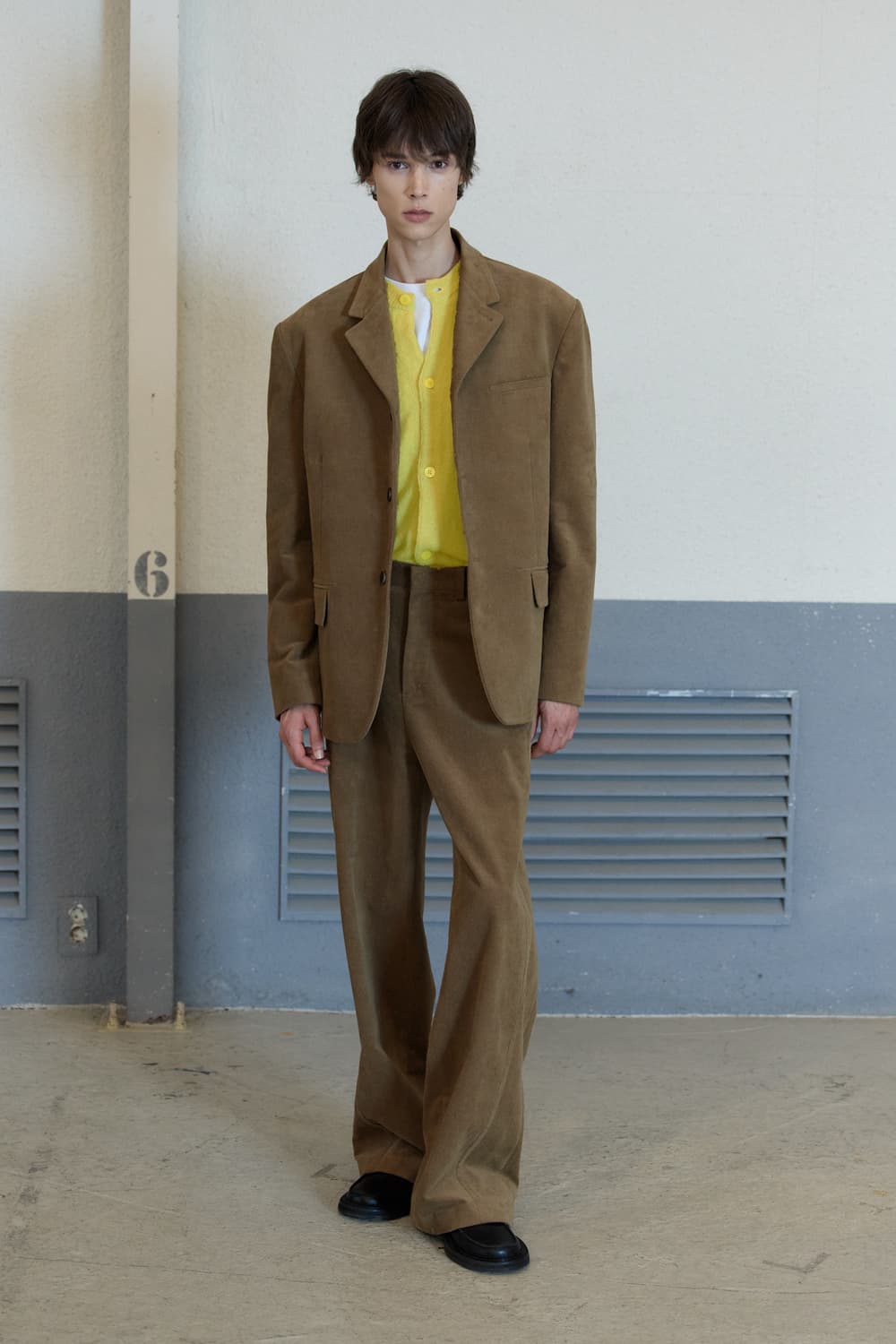 STU 에스티유 코듀로이 수트 셋업 블레이져L/팬츠M 상품이미지2