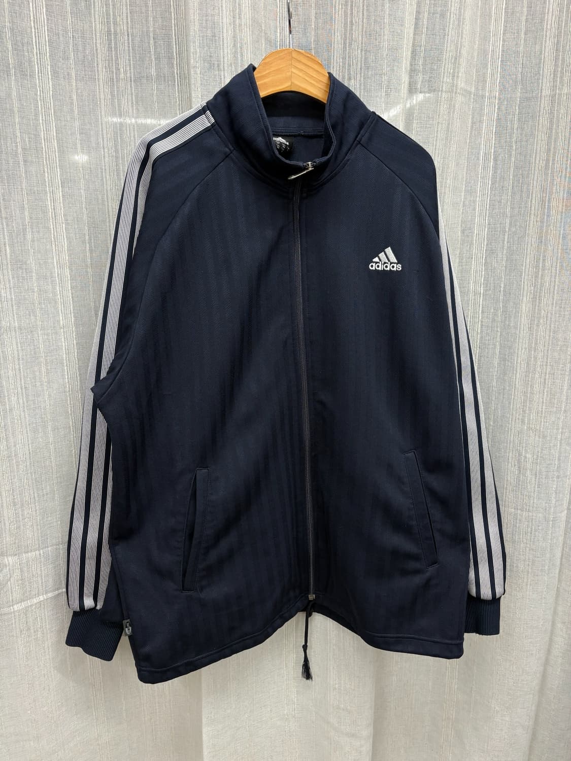 00s 아디다스 제페니즈 트랙탑 오버핏 집업 져지 Size: M 실측 X 상품이미지2