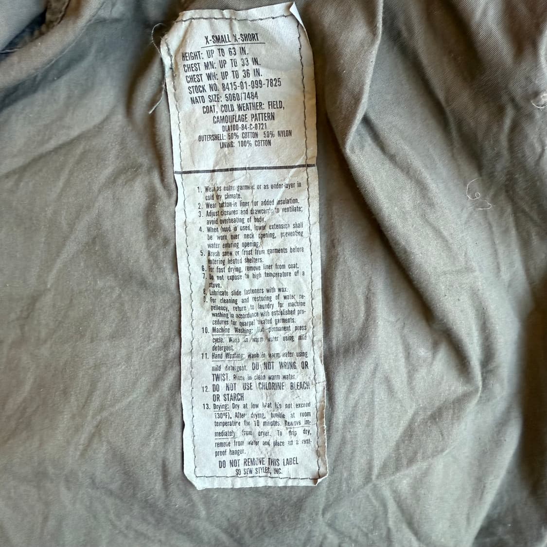 미군 M65 필드자켓 상품이미지3