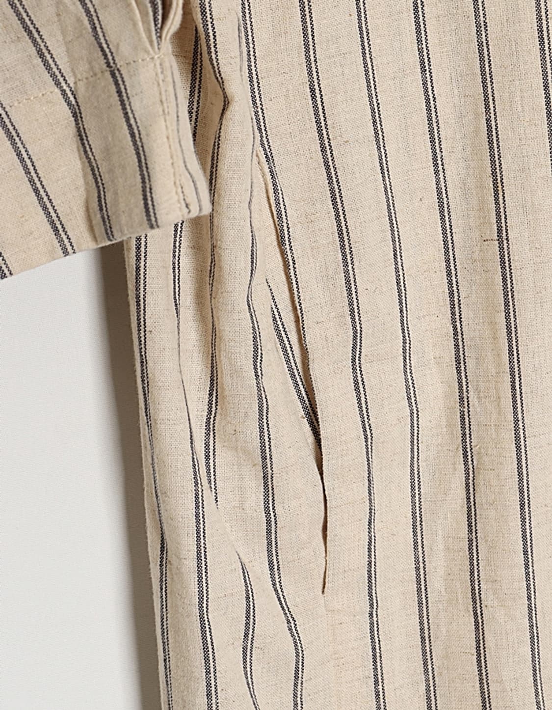 Shell Brown Linen Blend One-Piece 상품이미지6