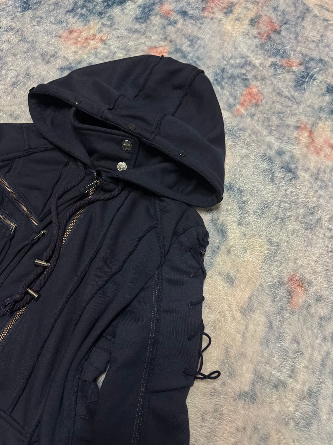 Ozz croce archive lace up bondage hood j 상품이미지4