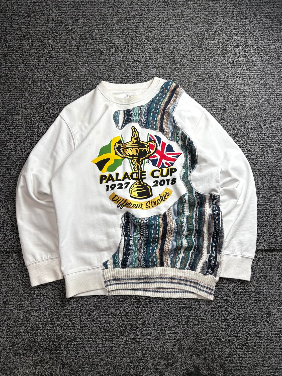 팔라스 핸드메이드 리메이크 케이블 디테일 크루넥 3211 상품이미지2