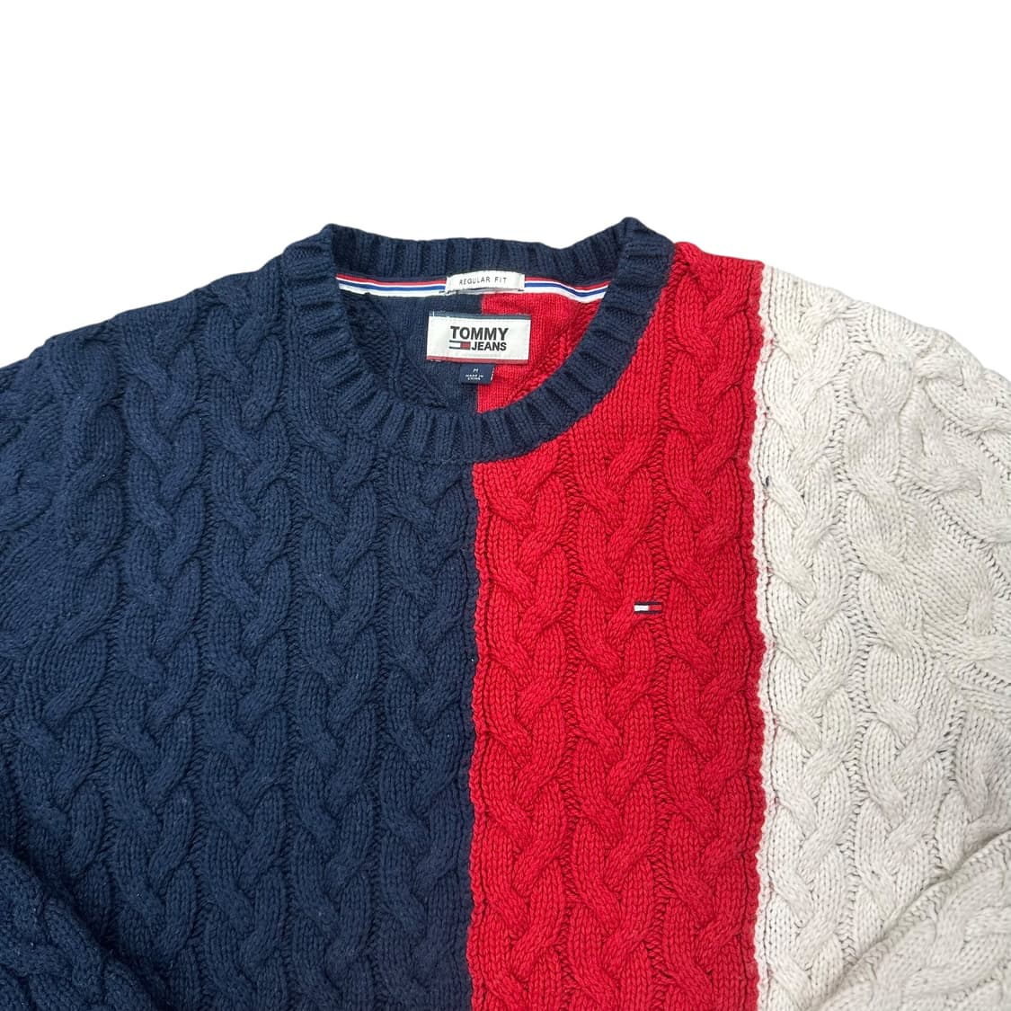 타미힐피거 배색 니트 상품이미지2