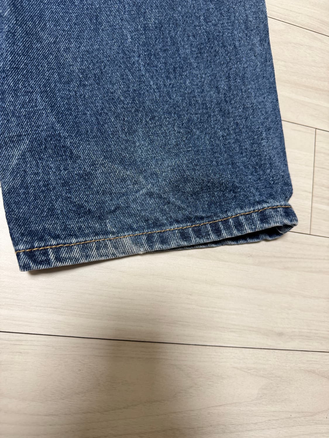 위캔더스 삐에로 데님팬츠 s사이즈 상품이미지5