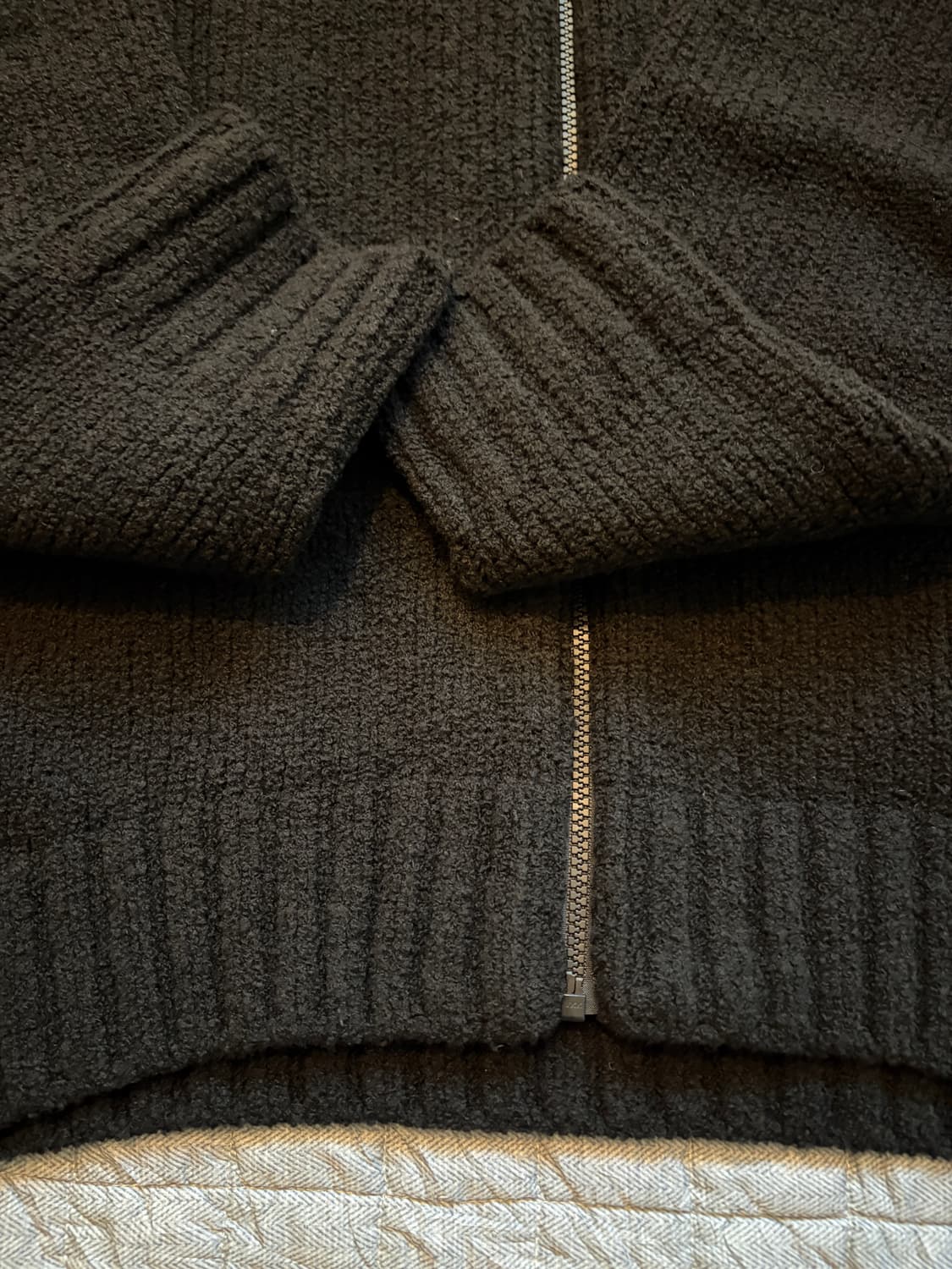 아더에러 니트 집업(M) 상품이미지2