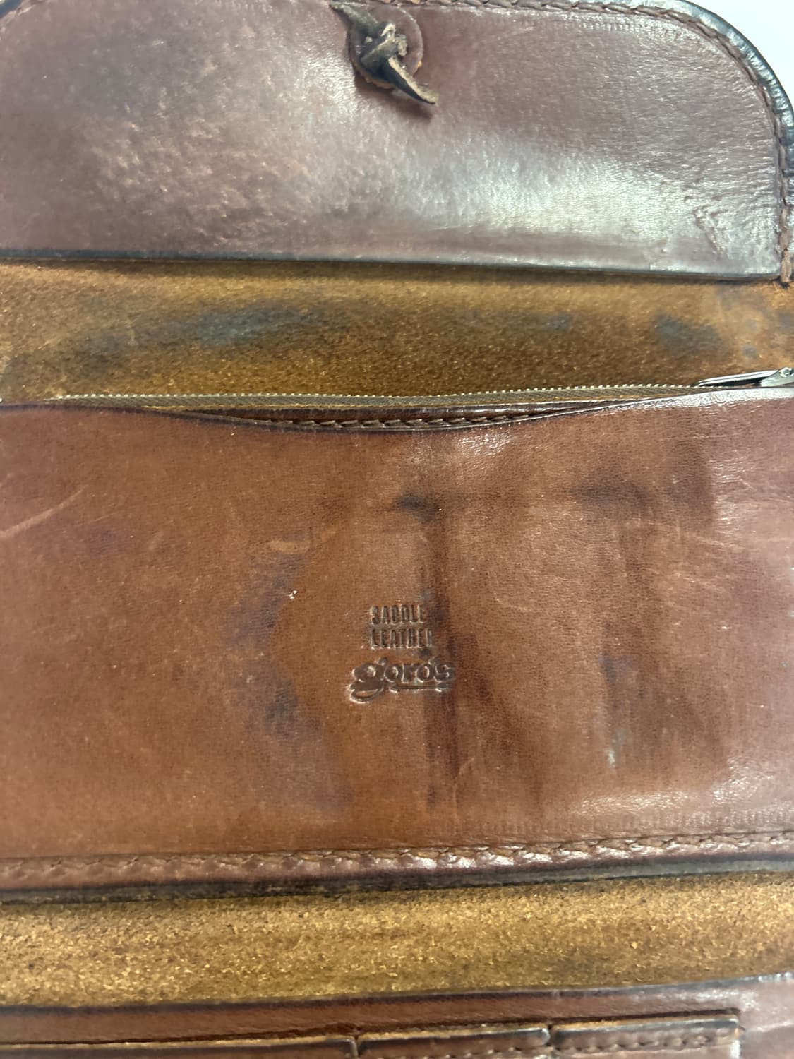 GOROS 올드고로스 새들레더 콘초 장지갑 상품이미지7