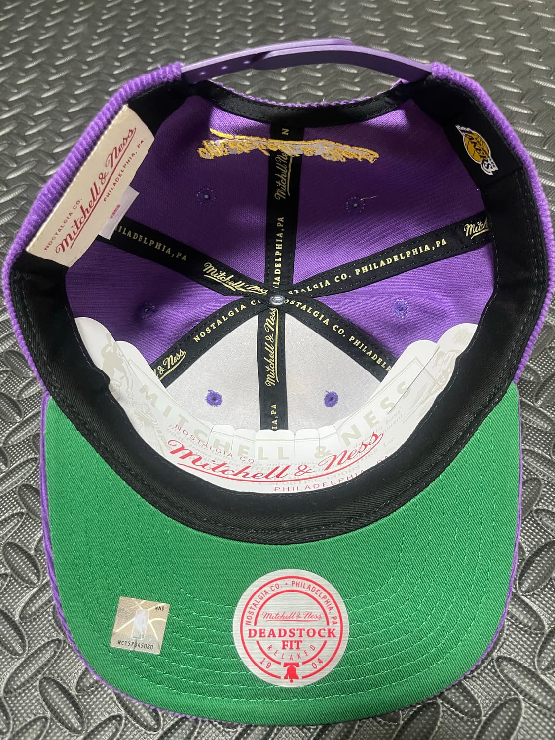 레이커스 코듀로이 스냅백 상품이미지5