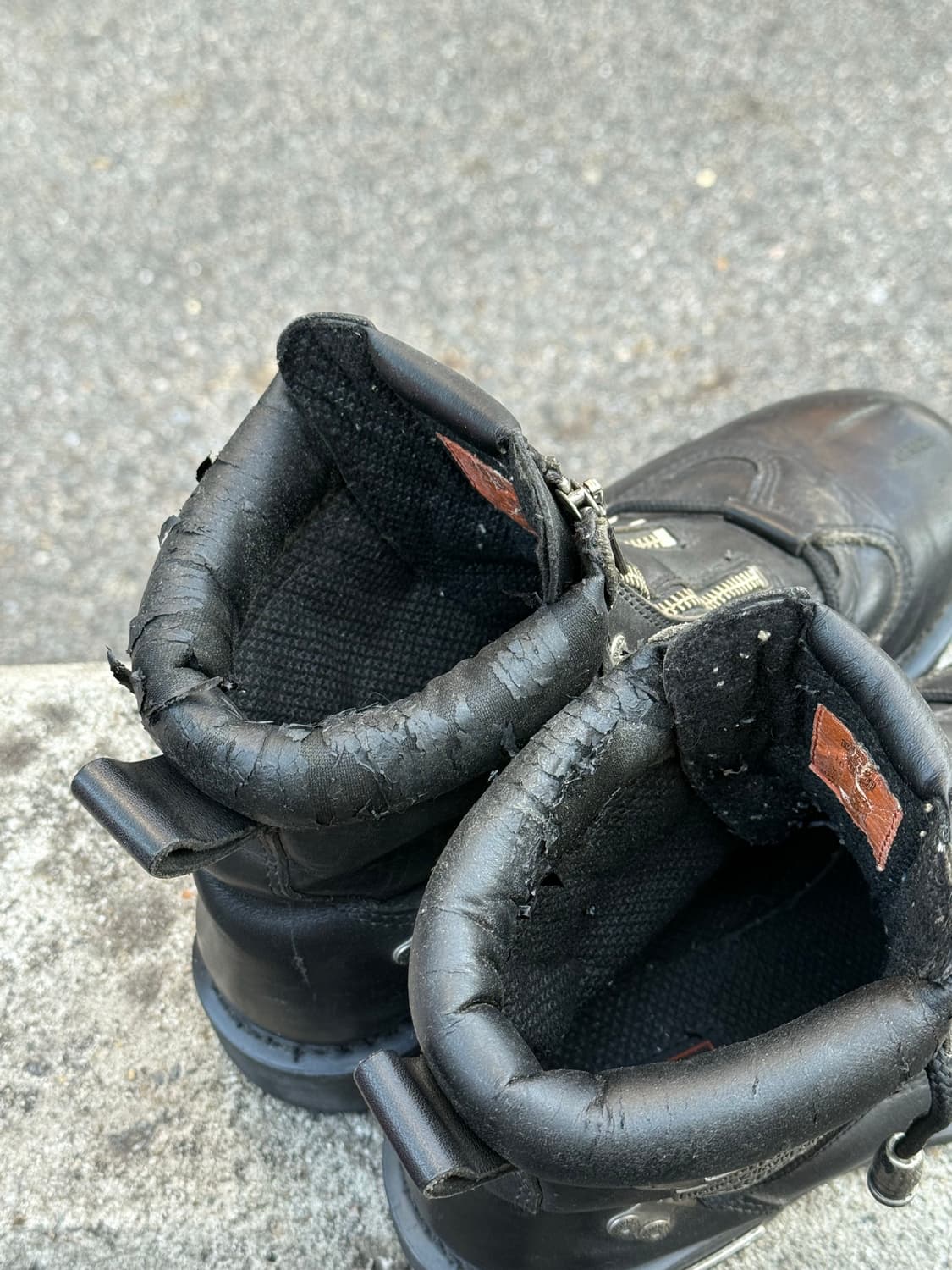 할리데이비슨 레더 워크 부츠 상품이미지5