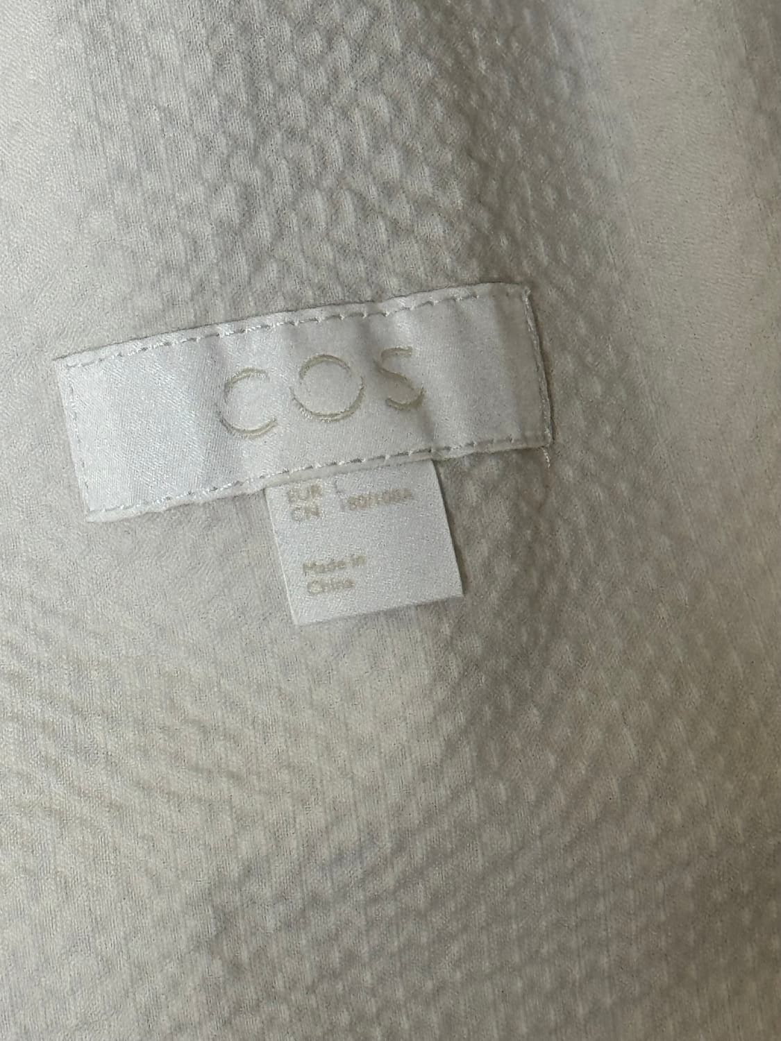 코스 시어서커 후드셔츠자켓 아이보리 L 상품이미지3