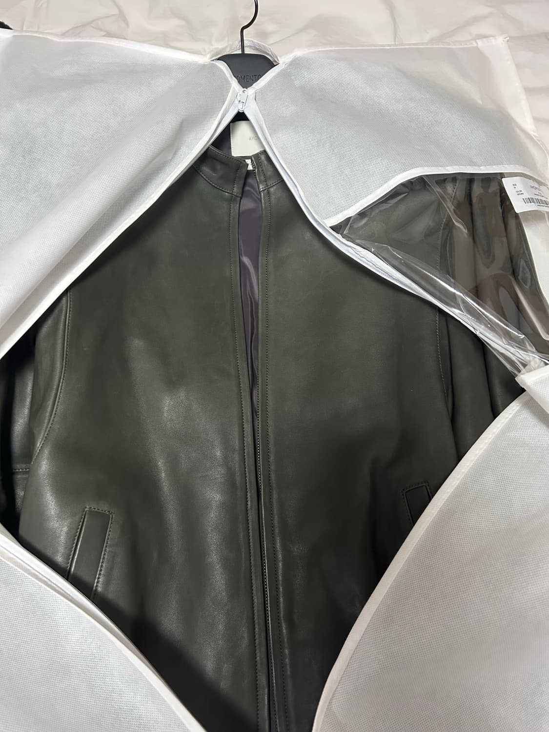 아모멘토 램스킨 블루종 M 상품이미지3