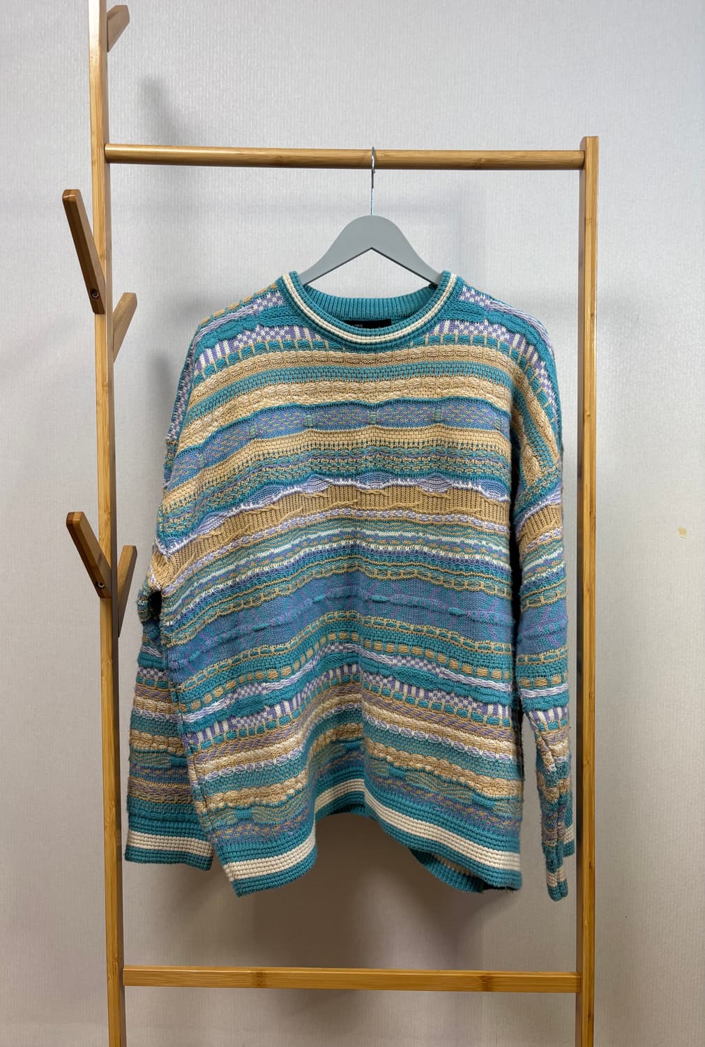 Hide and seek 빈티지 케이블 니트 상품이미지1