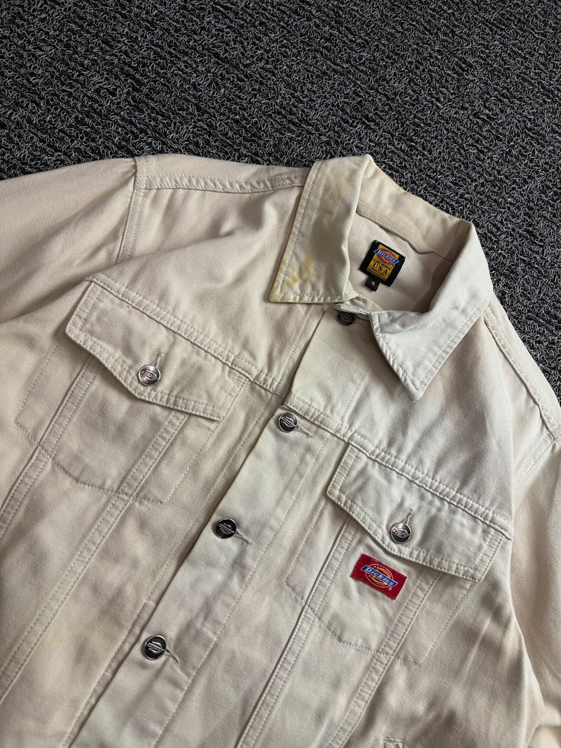 디키즈 USA 더티 워싱 빅로고 워크 자켓 3740 상품이미지3