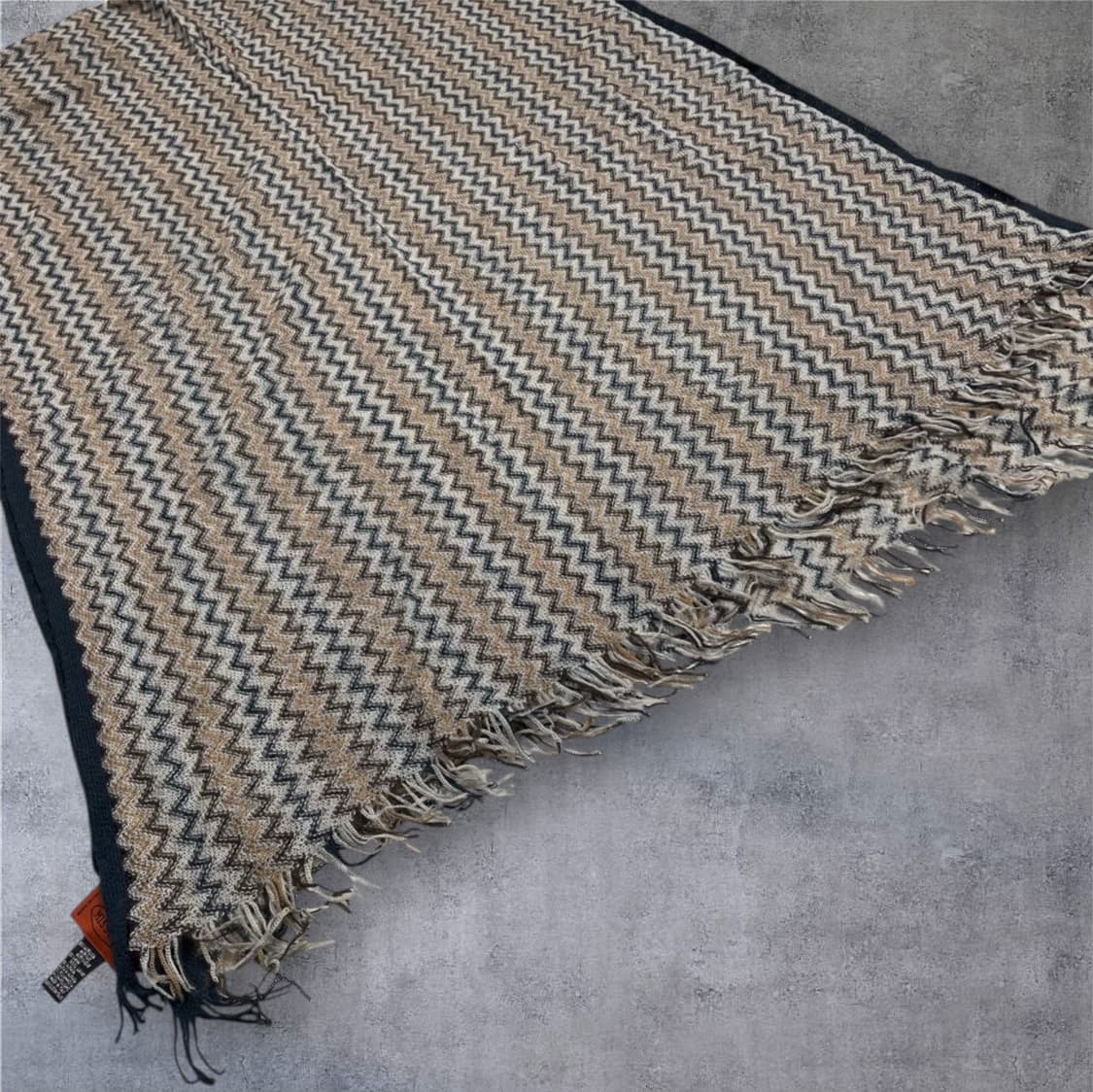 미쏘니 Missoni 지그재그 패턴 울혼방 머플러 상품이미지3