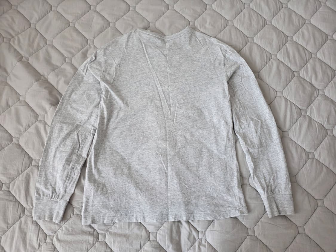 폴로 롱슬리브 포니로고 멜란지그레이
 상품이미지2