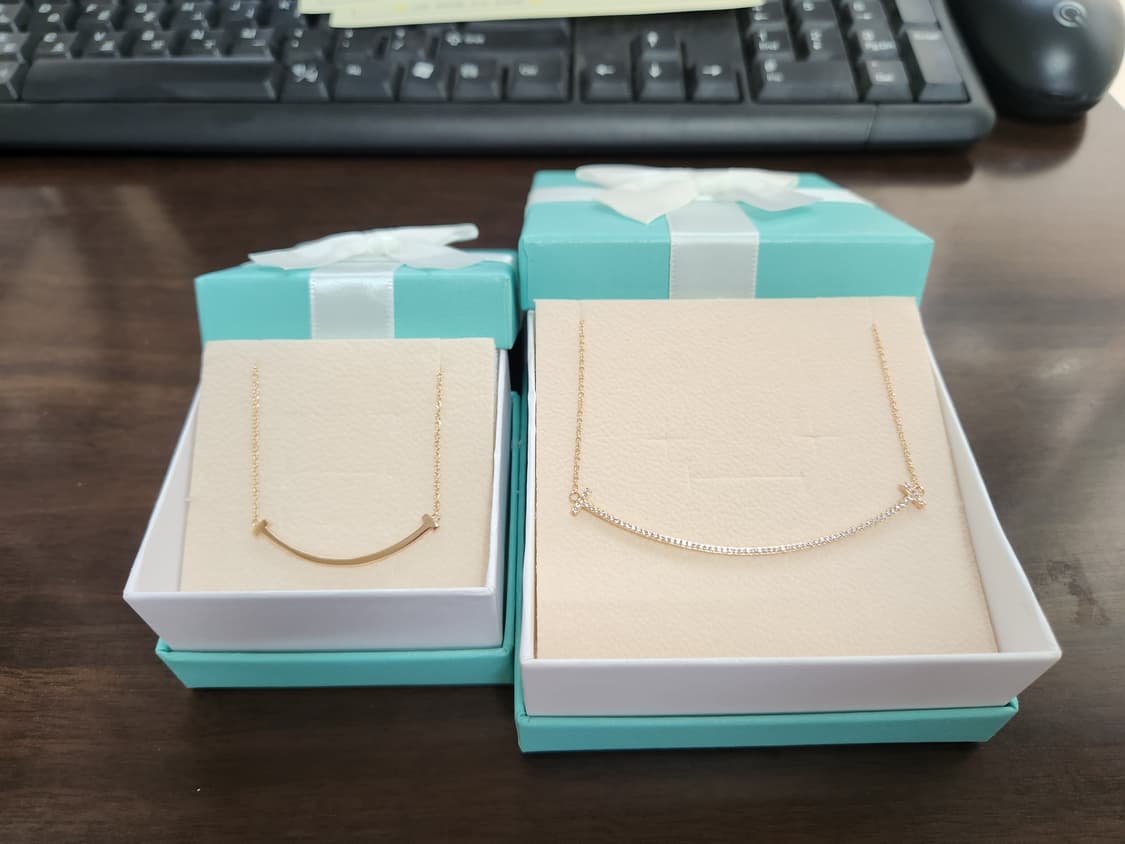 18k 스마일 목걸이 상품이미지5