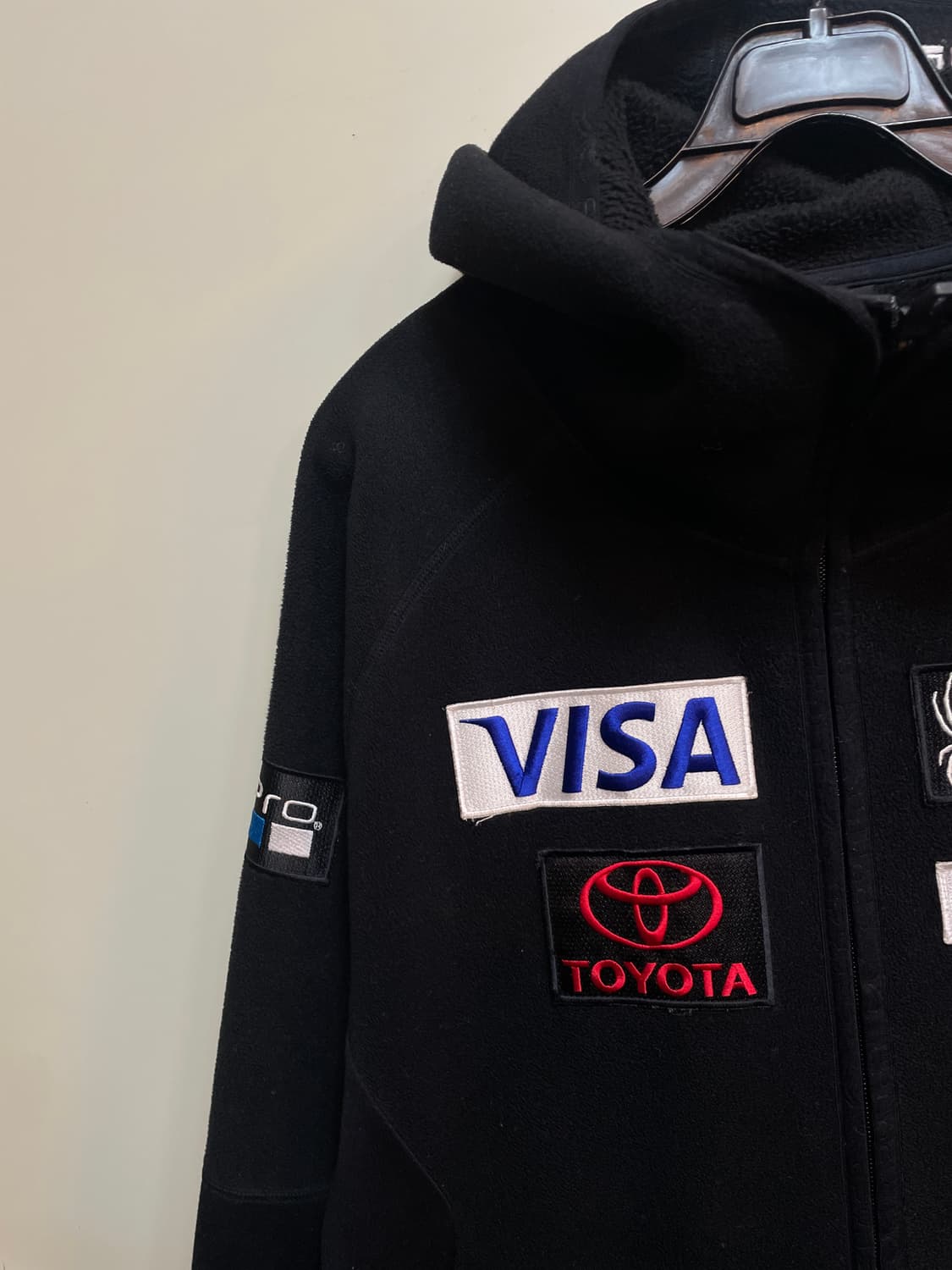 스파이더 us스키팀 후드집업 상품이미지3