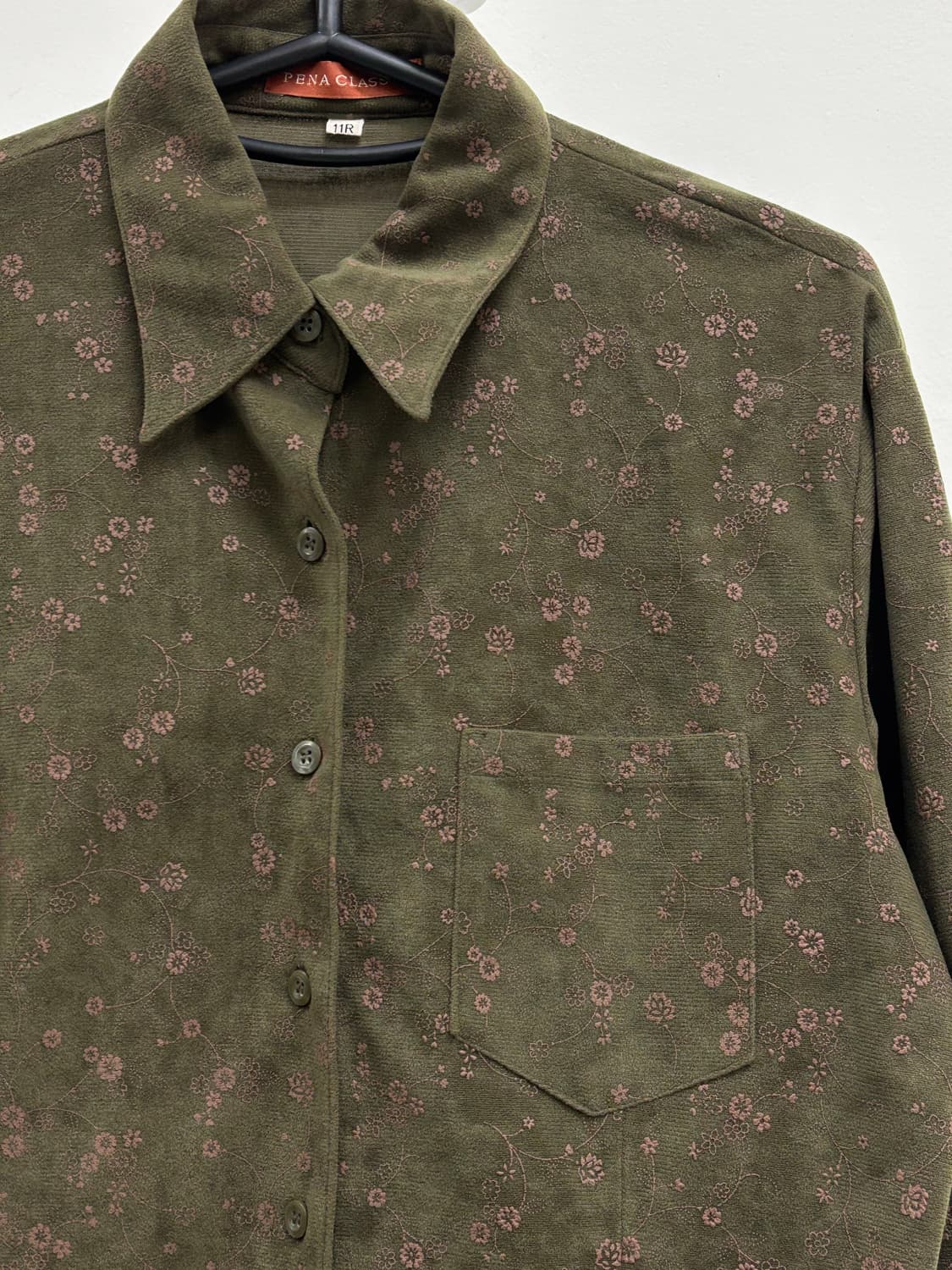 빈티지 플로럴 블라우스 셔츠 상품이미지6