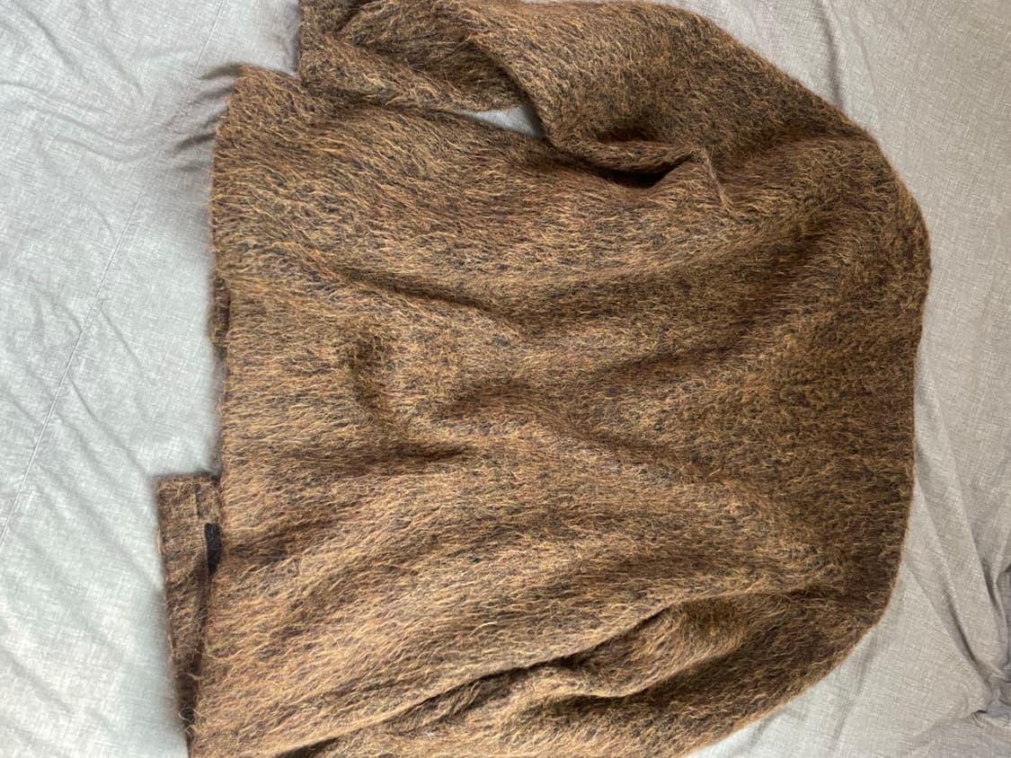 아워레가시 모헤어 가디건 올리브 52사이즈 상품이미지2