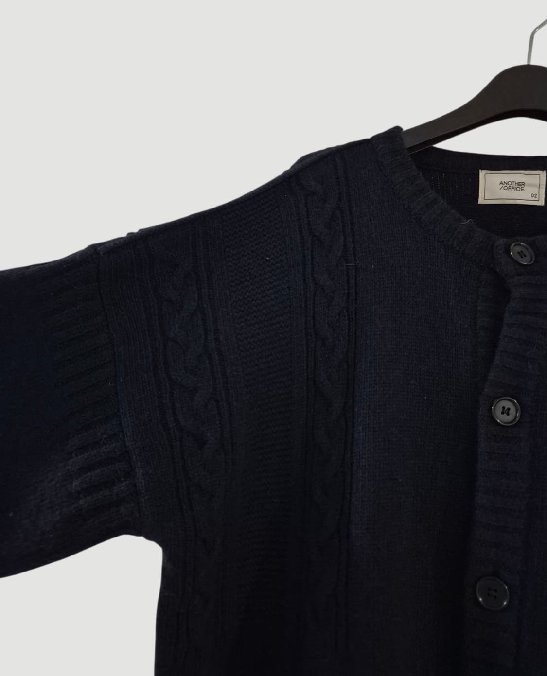 [105]어나더 오피스 니트 가디건 상품이미지5