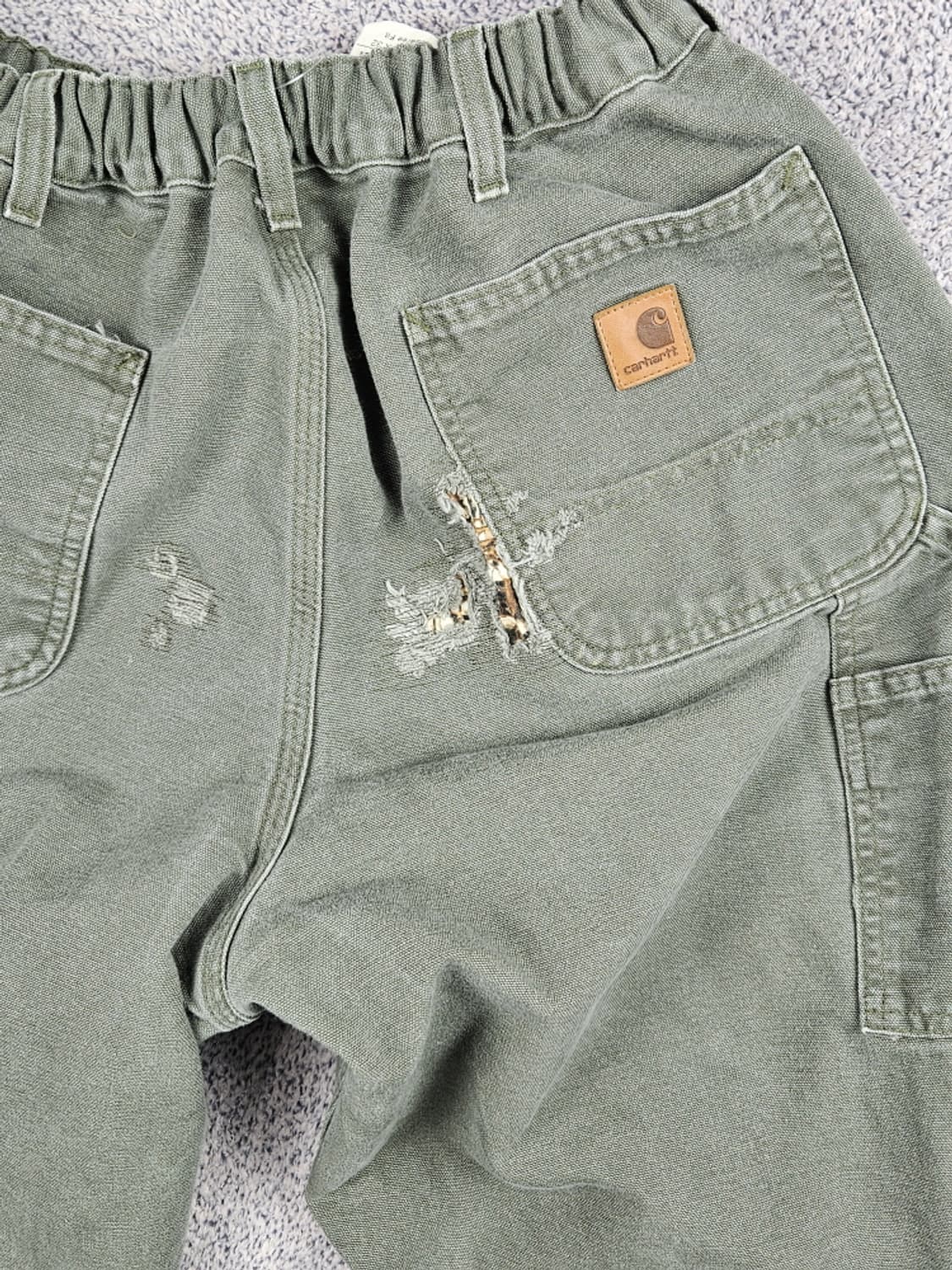 칼하트 리페어 밴딩 커스텀 카펜터 팬츠 ( 38 X 32 ) / 9977 상품이미지8