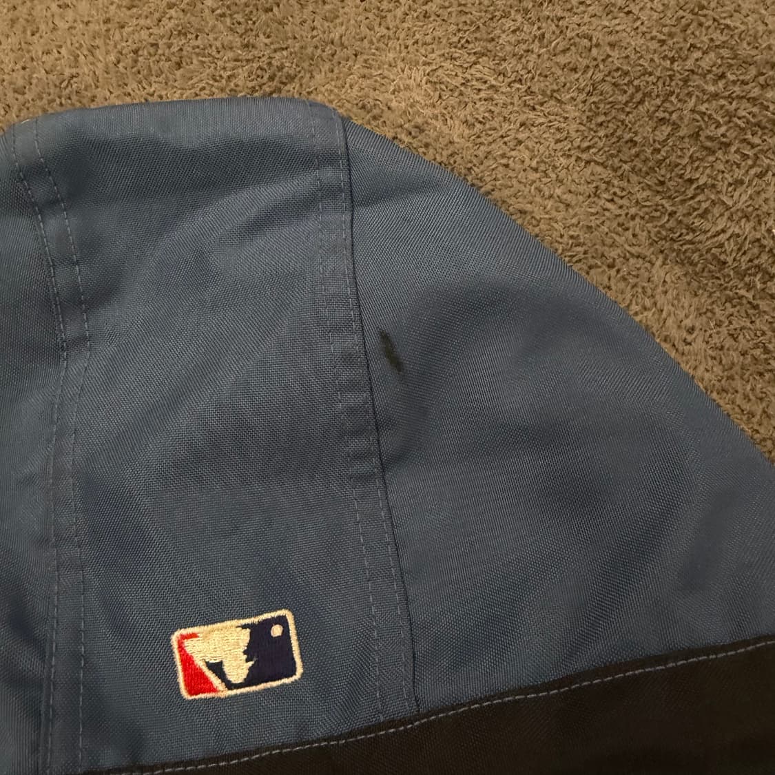 [정품/95] MLB 빈티지 컬러 블록 후드 점퍼 자켓 상품이미지7