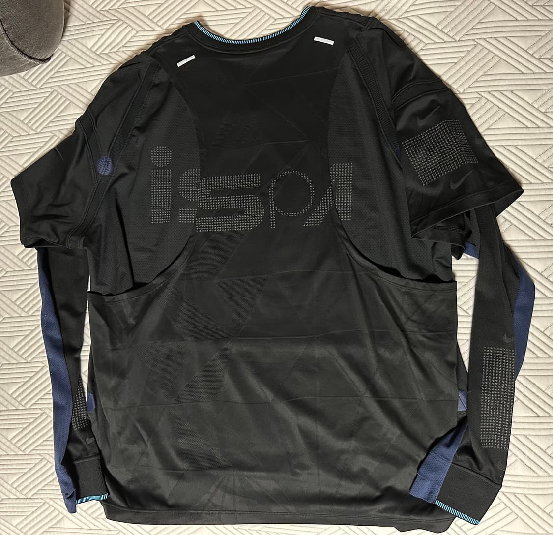 [XL] Nike ISPA Long Sleeve T-Shirt Black 상품이미지5