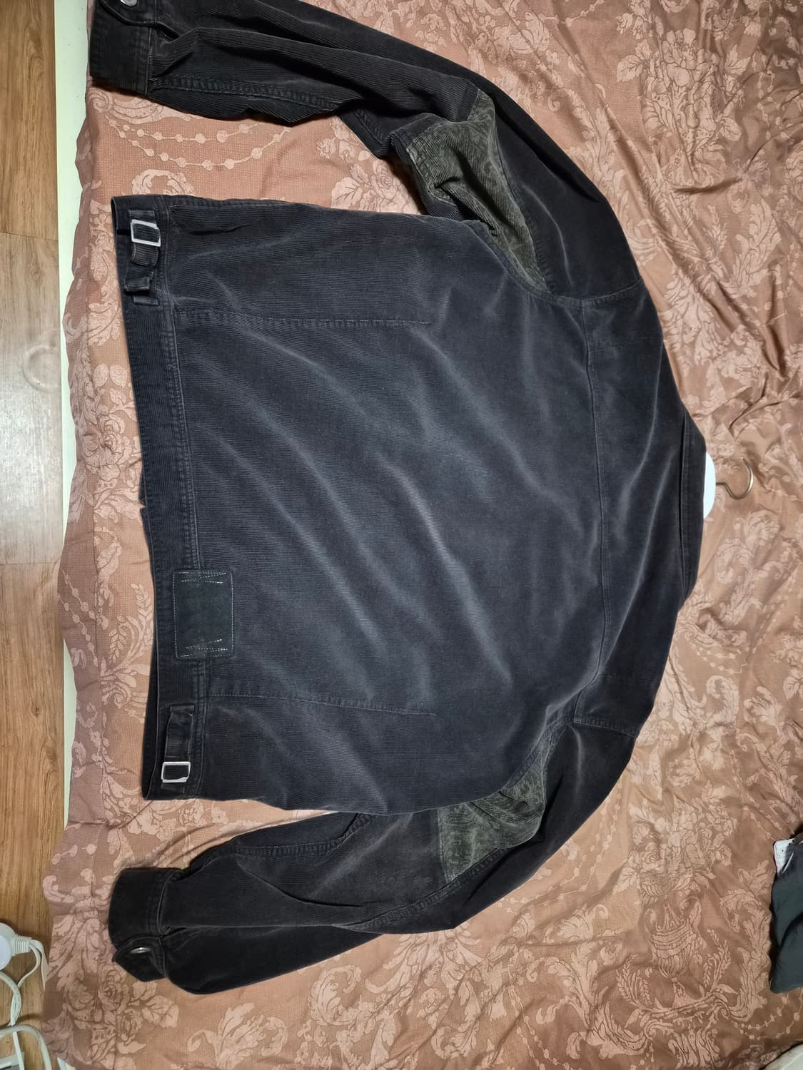 3사이즈 폴리테루 페이즐리 트러커 다크퍼플네이비 001 상품이미지3