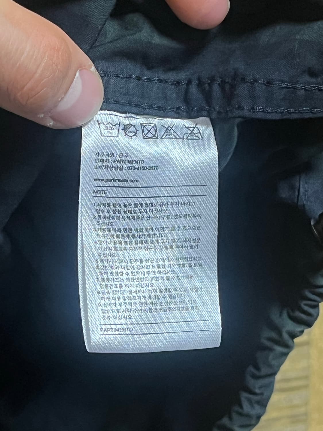 파르티멘토 체크 반팔 셔츠 상품이미지7