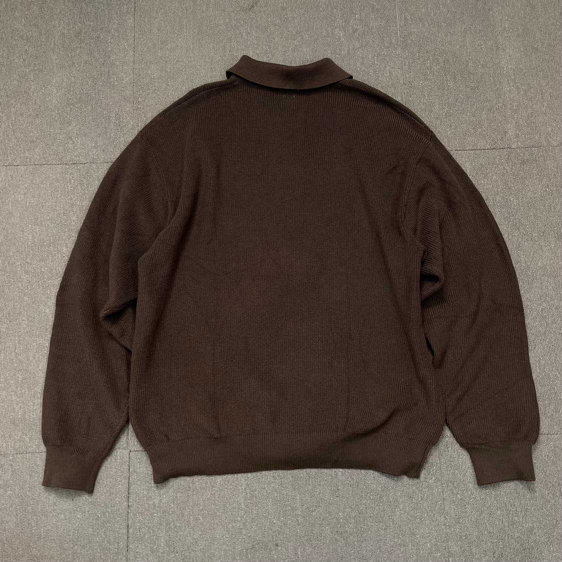 beams 빔즈 코튼니트 카라 m  상품이미지4