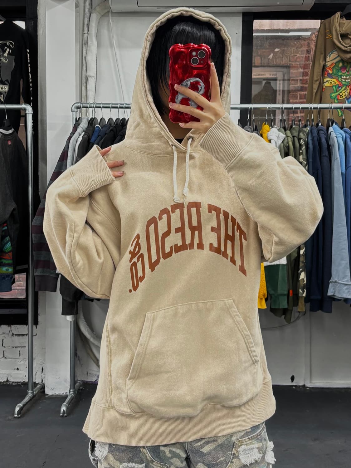 The Resq 아치로고 후드티 상품이미지3