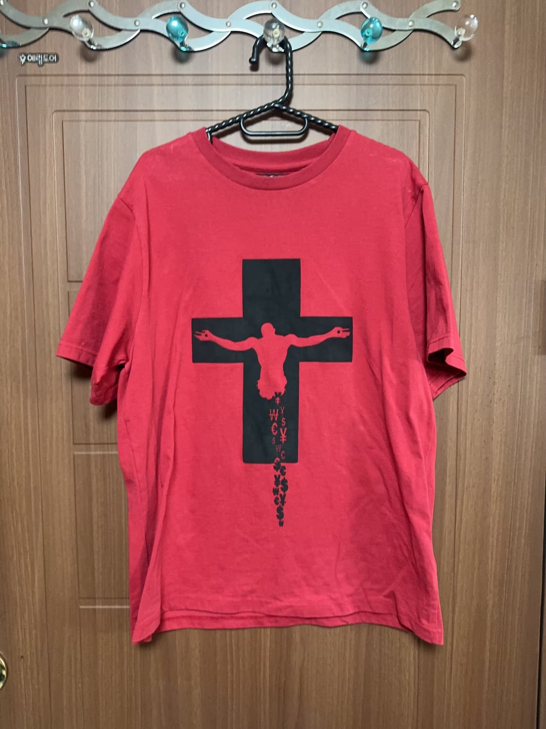 EMEW 에투믹 에브리웨어 빈티지 Emo 펑크 반팔 티셔츠 red 상품이미지3