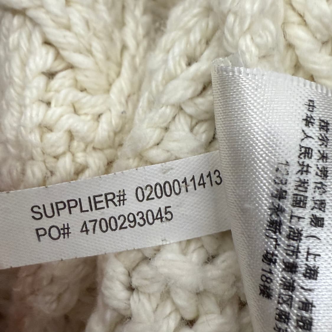 폴로 랄프로렌 라운드넥 꽈배기 니트  상품이미지7