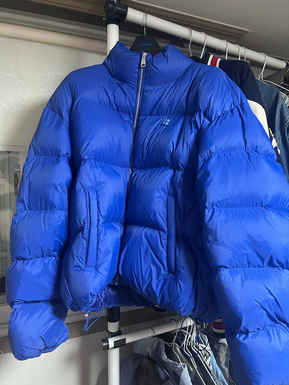 (XL)아더에러 시그니피컨트 TRS 태그 퍼퍼 자켓 블루 상품이미지1