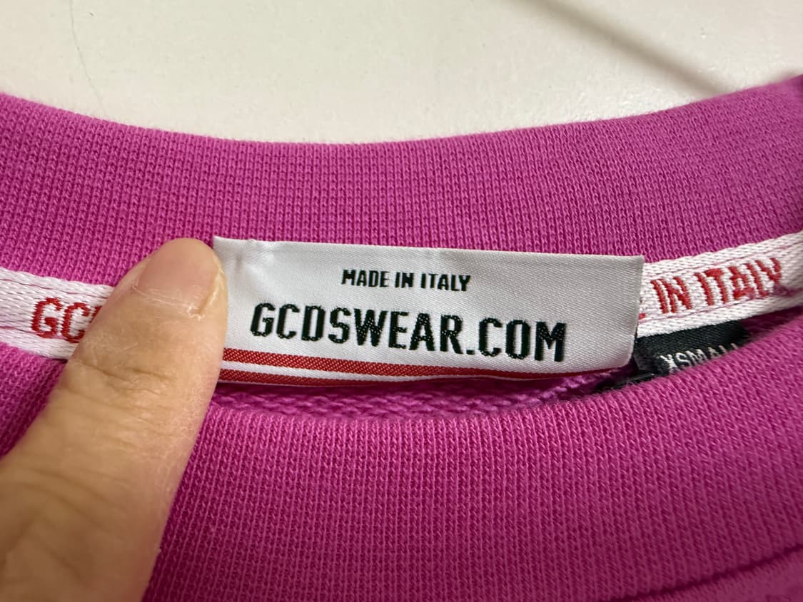 GCDS 로고 스웻셔츠 S 상품이미지4